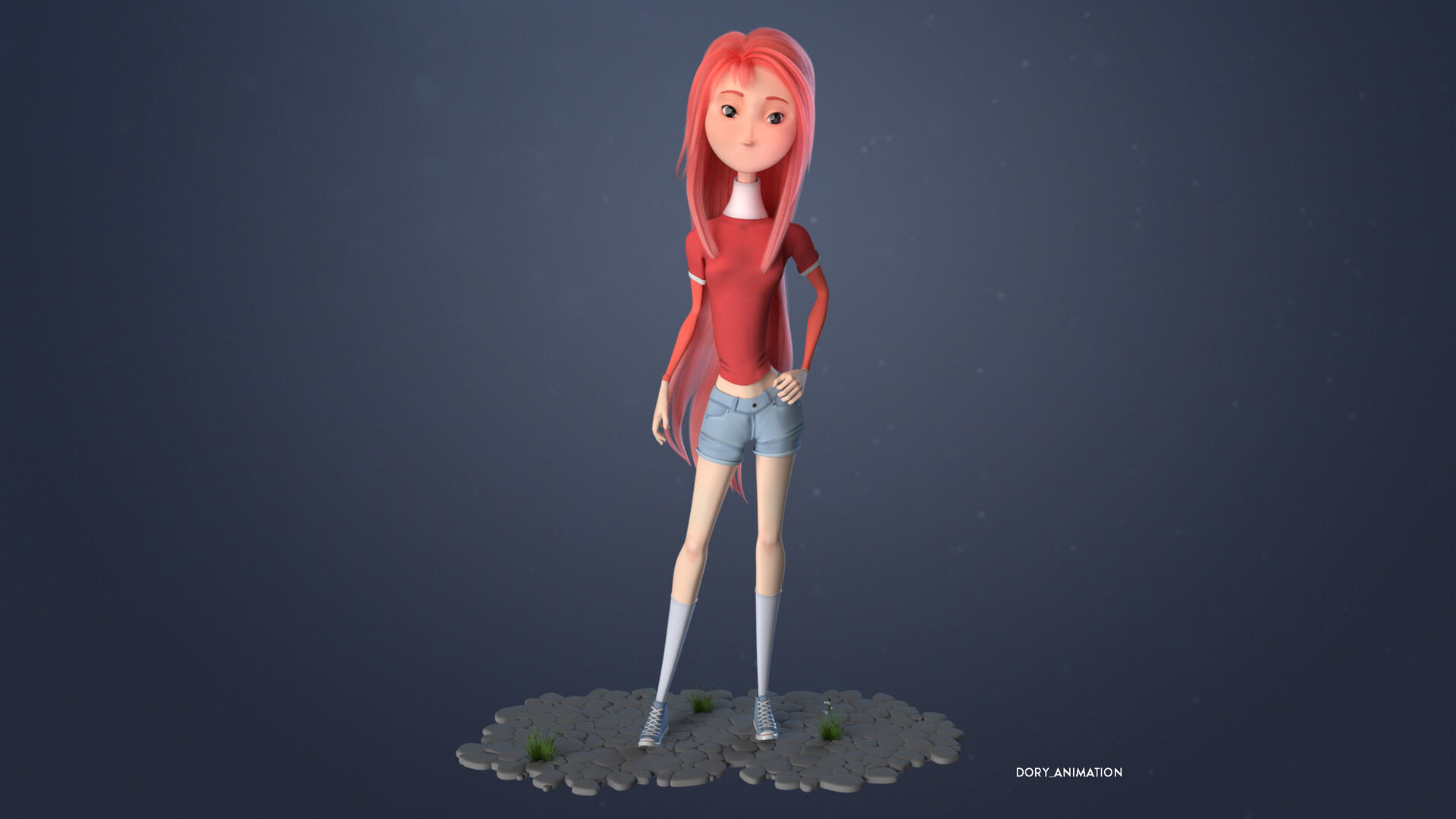 The Promise - Blender 3D character by Doriana Pompili our Italian 3D Artist.  - Blender 3D Art