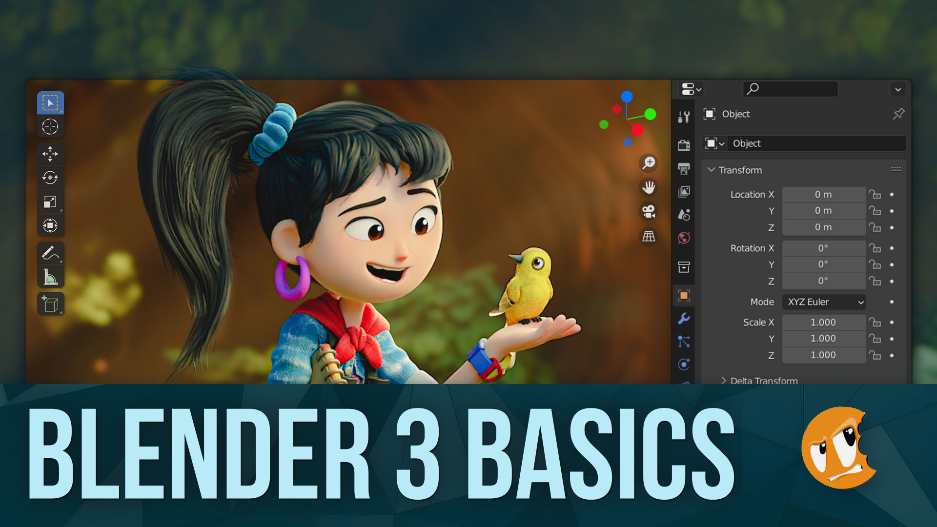 Introduction to Blender  - BLENDER BASICS by CG Cookie