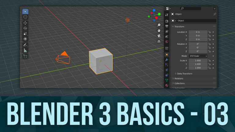 Introduction to Blender 3.0 - BLENDER BASICS by CG Cookie